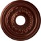 Ekena Millwork Galway Ceiling Medallion (Fits Canopies up to 3 1/4"), 15 3/4"OD x 3 1/4"ID x 1"P, Antique Copper CM15GAACS - alternate 1